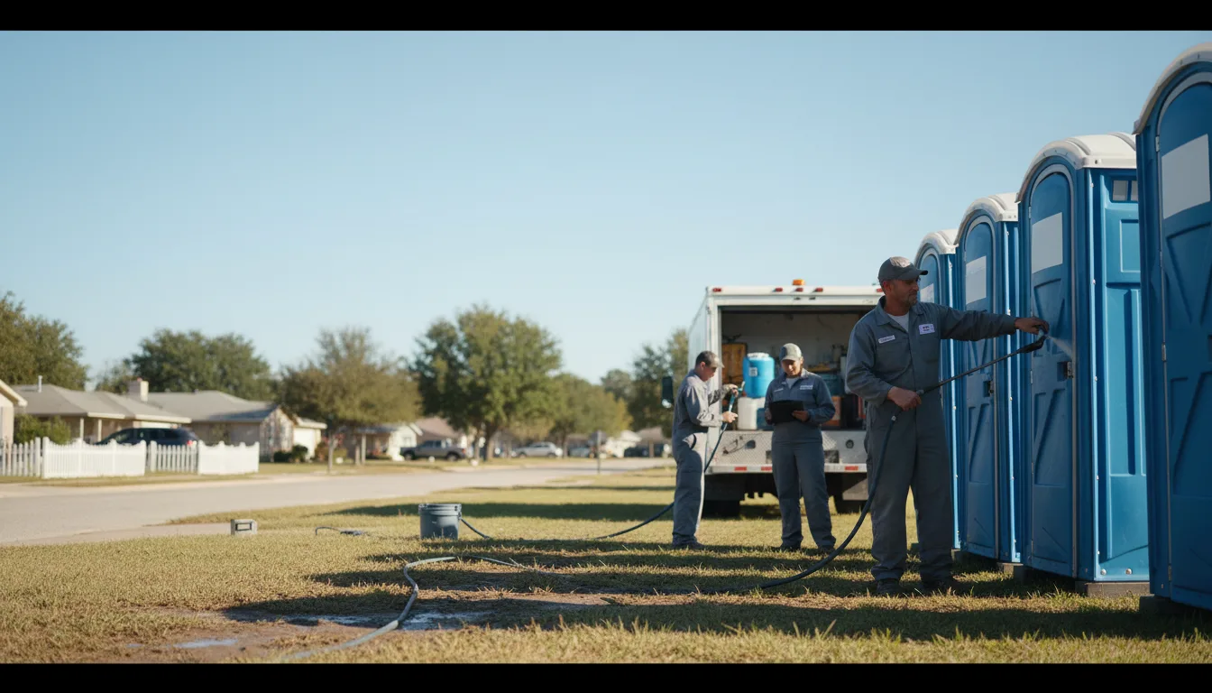 Long-Term Portable Toilet Rental in Bristow, VA near me